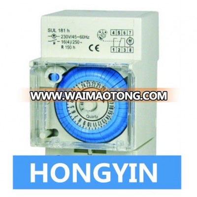 24 Hour Programmable 16A 110V-250V AC Time Switch