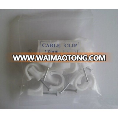 Electric Cable Clip Round Cable Cllip C Shape Cable Clip