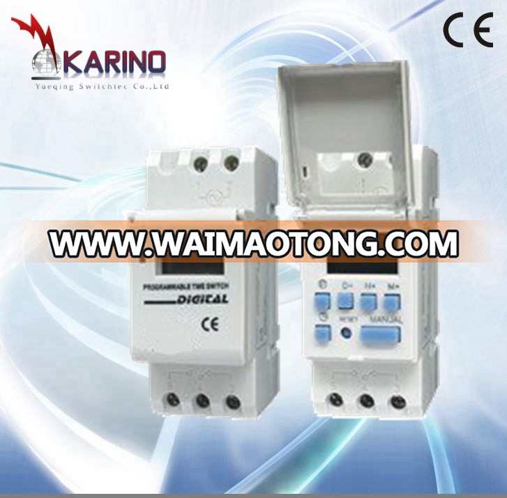 7 Days Weekly /24 hour 220v 230v Digital Programmable Time Switch,3phase time switch