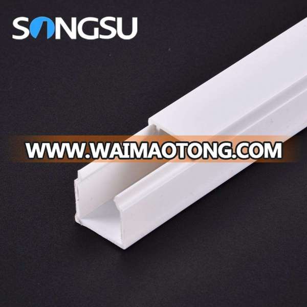 Factory price Fire-proof pvc wire casing capping/on-wall cable management covers