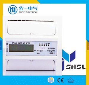 RS485 Single Phase DIN Rail Mounted Modbus Voltage Current Electricity Power Meter